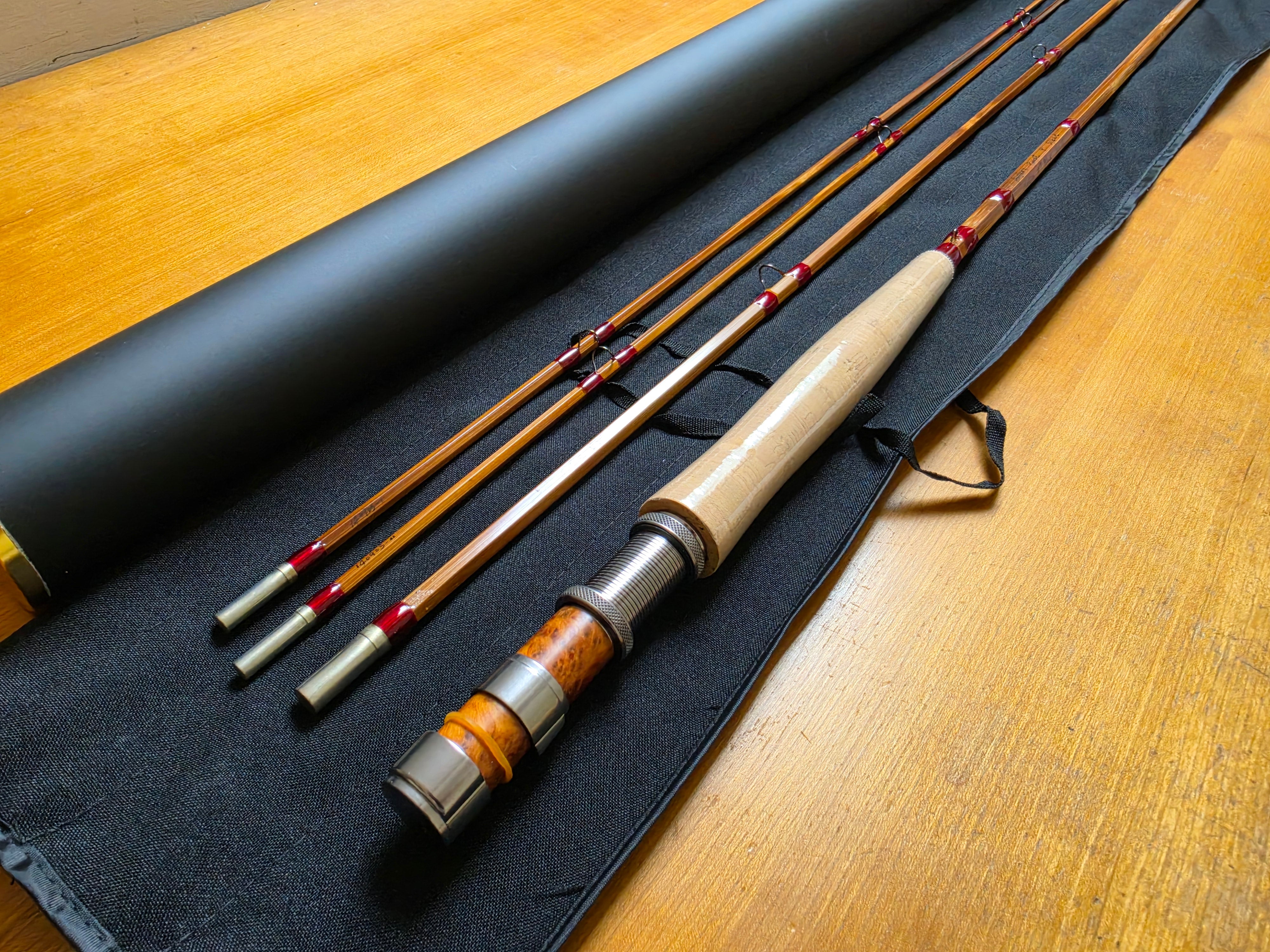 angler's fly fishing rod ORVIS SUPERFINE GLASS RODS Anglers Den you can choose whether you want to protect your rod in one piece or two Sage Salt R8 Fly Rod