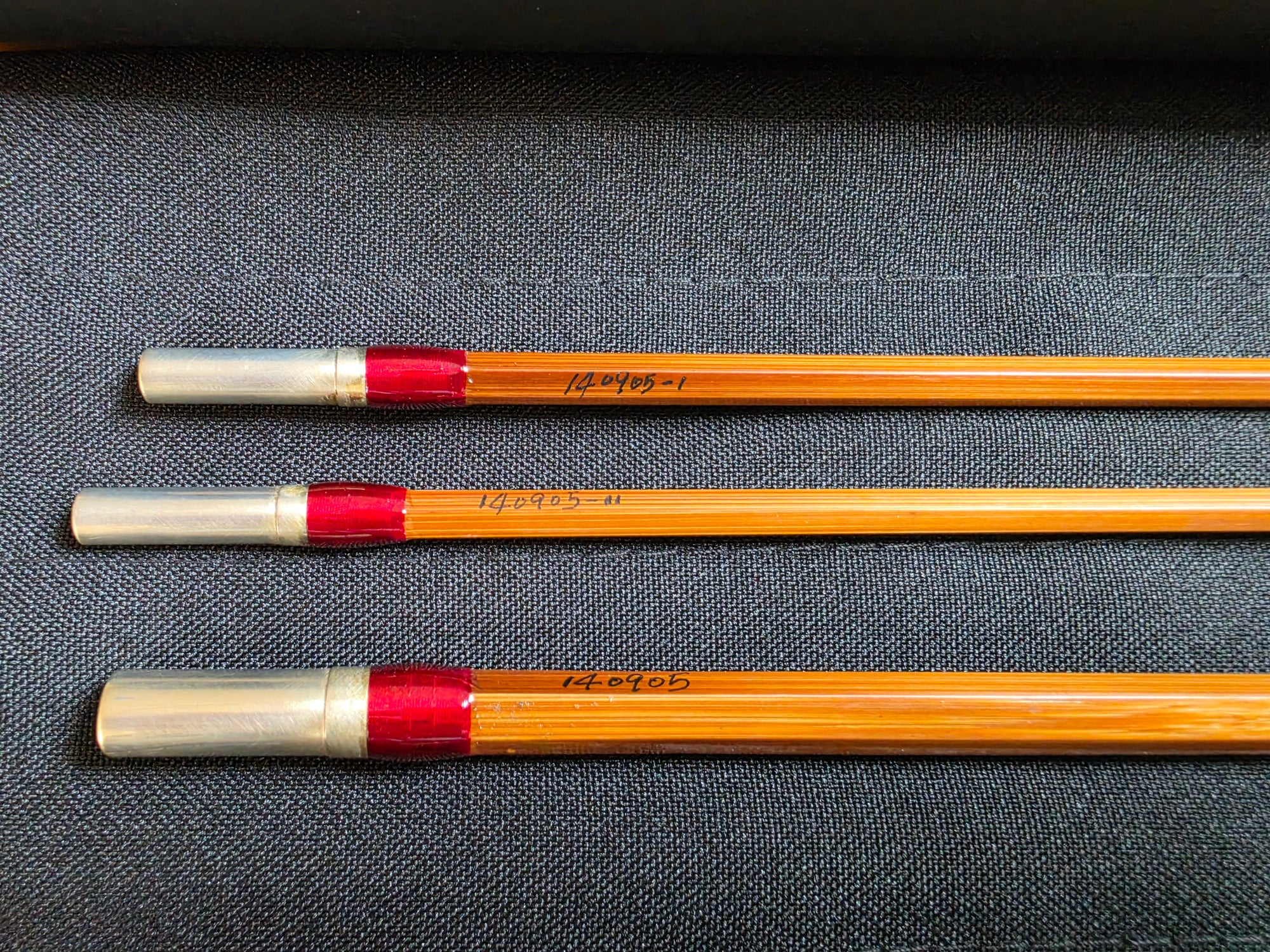Anglers Roost Enterprises Heddon #17 Black Beauty Taper Bamboo Fly Rod 9' 5/6wt 3/2