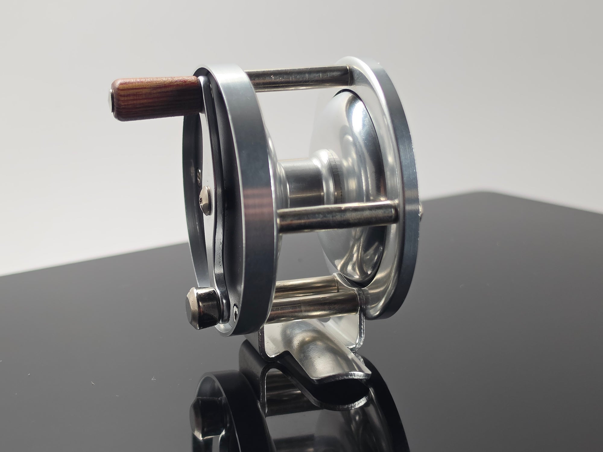 Anglers Roost VH1 Vom Hoffe reproduction fly reel spool profile polished aluminum click pawl